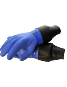 copy of NORDIC BLUE DRY SUIT GLOVES WITH CONICAL LATEX...